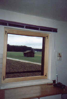Holzfensterstock