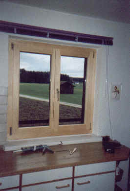 Holzfenster